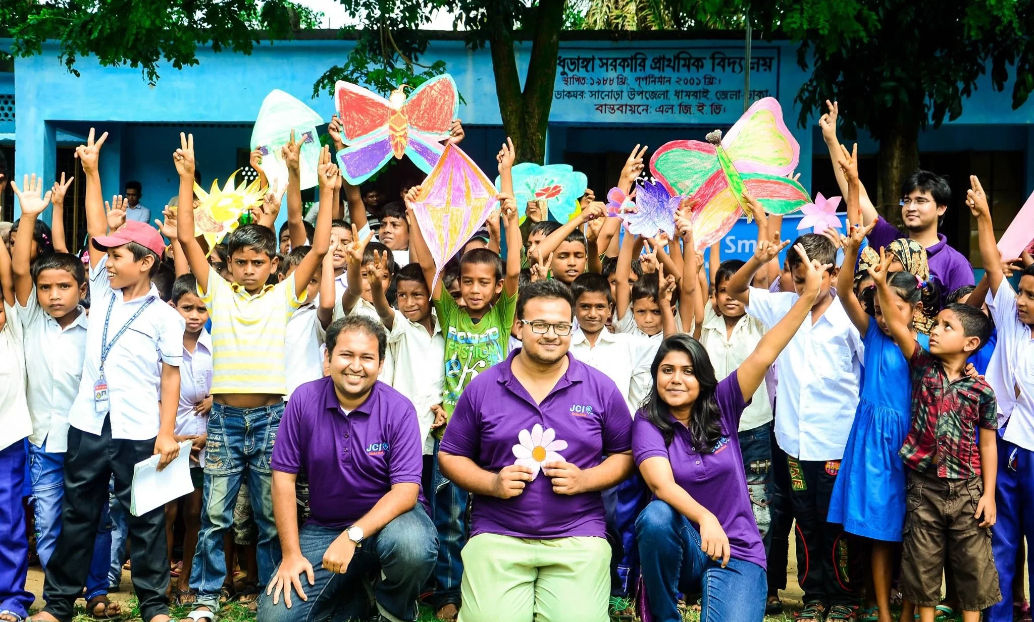 Paint a Smile By Organized by JCI Dhaka West (1)